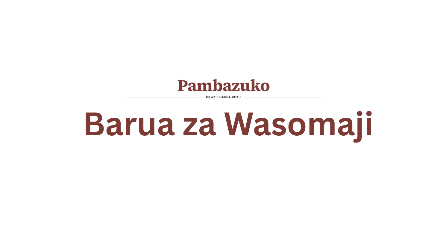 Barua za Wasomani